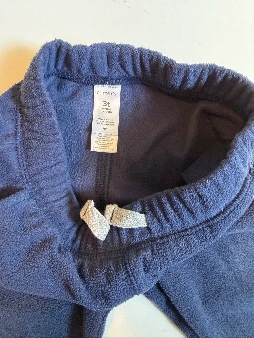 5/$10 | Carter’s 3T Cozy Blue Fleece Toddler Jogger Pants